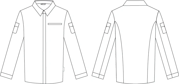 CHAQUETA COCINA UNISEX COMBI CANALE TRUEBA - Image 17