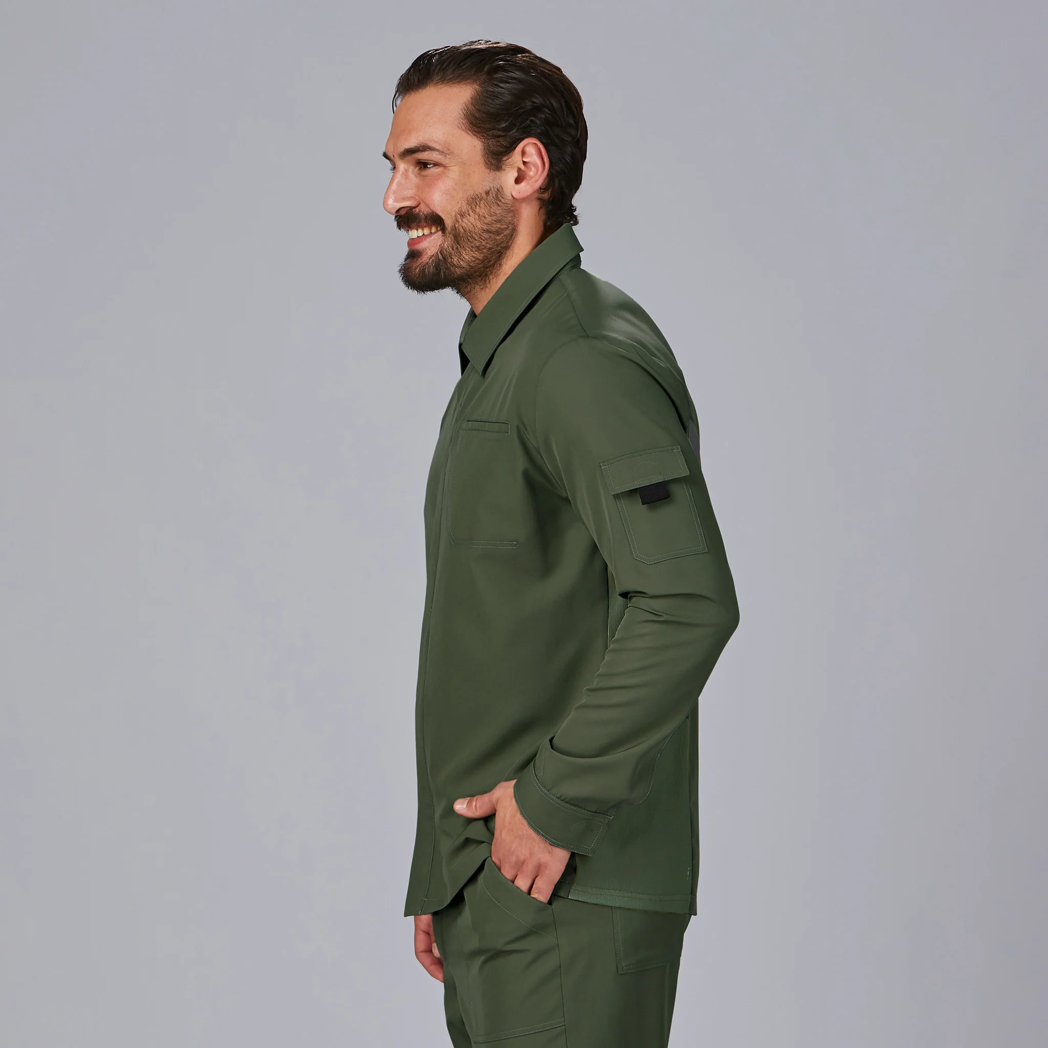 CHAQUETA COCINA UNISEX COMBI CANALE TRUEBA - Image 7