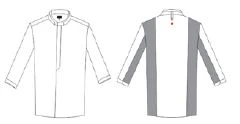 CHAQUETA COCINA UNISEX EREBO - Image 5