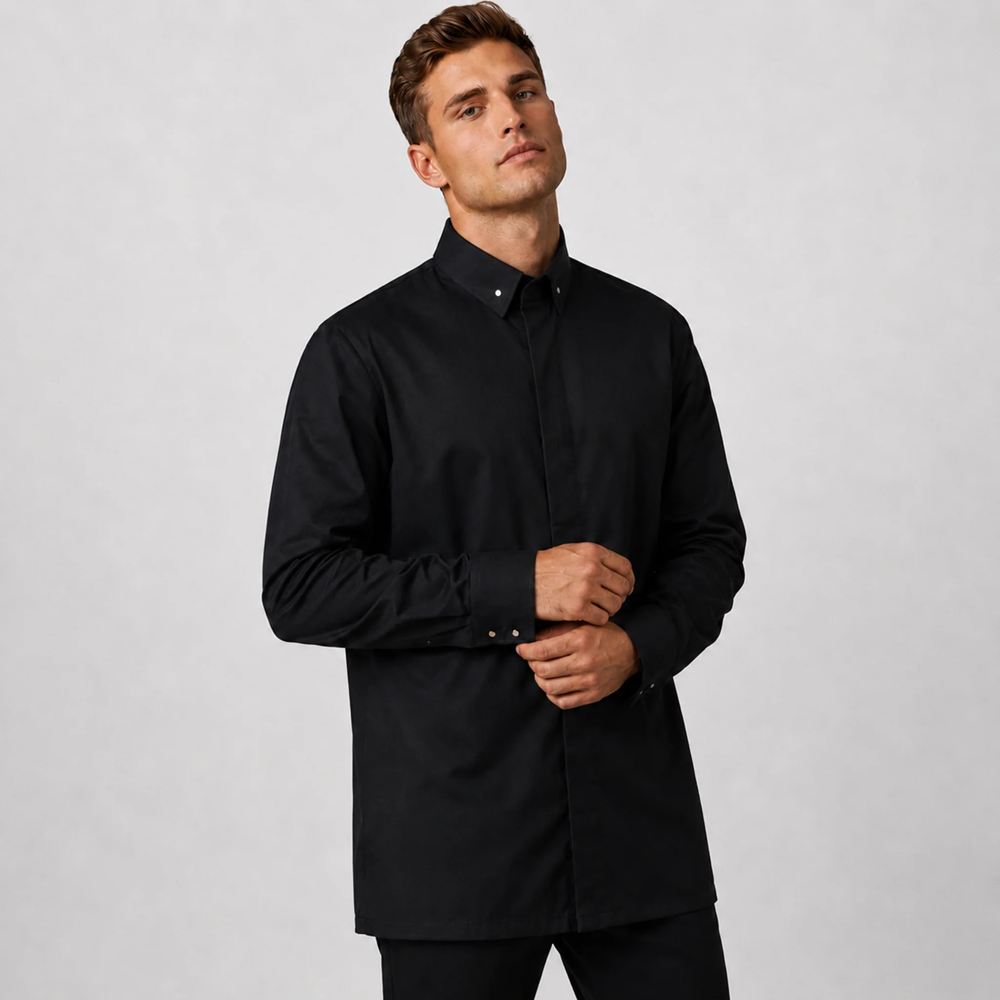 CHAQUETA COCINA UNISEX FORSETI - Image 3