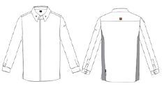 CHAQUETA COCINA UNISEX FORSETI - Image 8