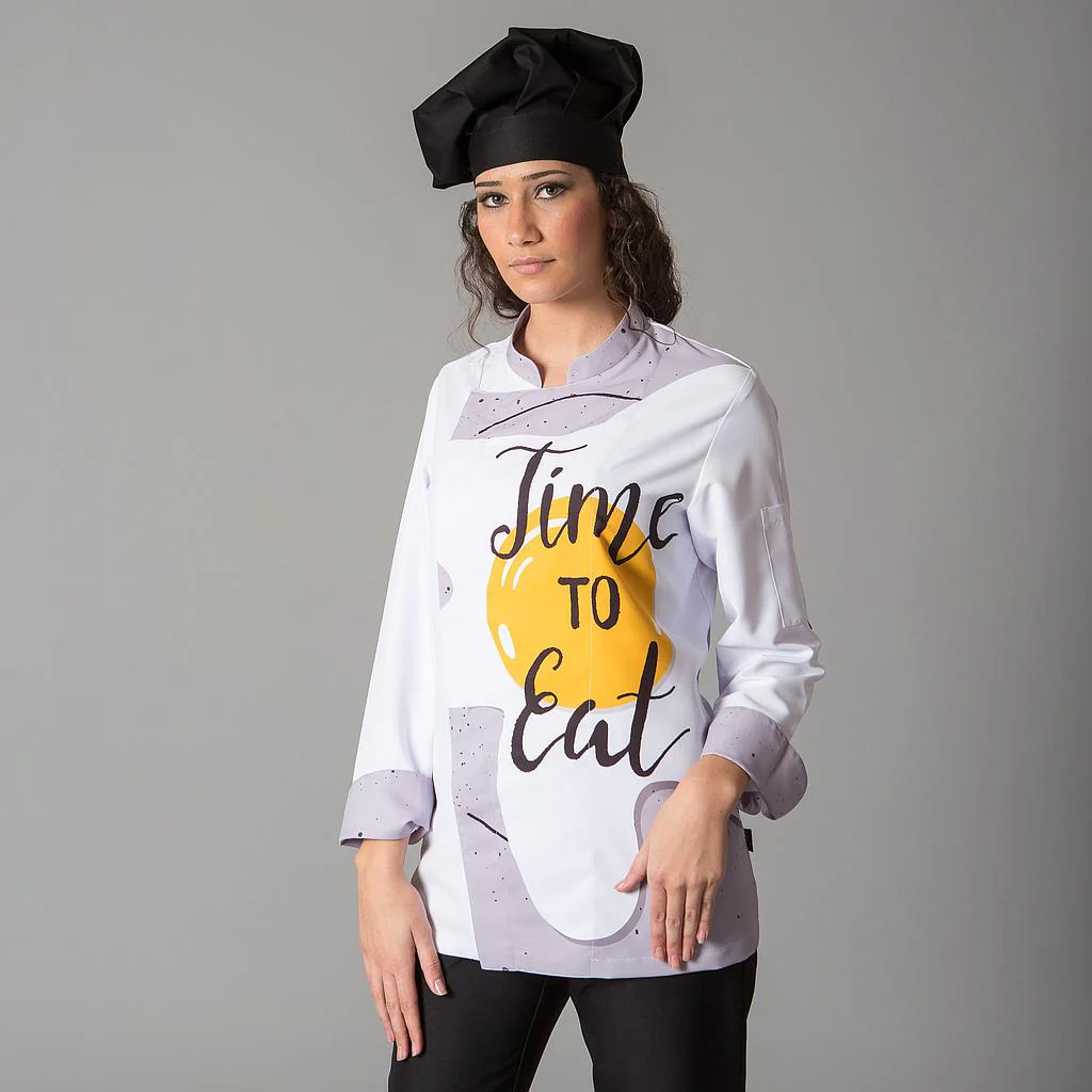 CHAQUETA COCINA UNISEX LEIVA - Image 2