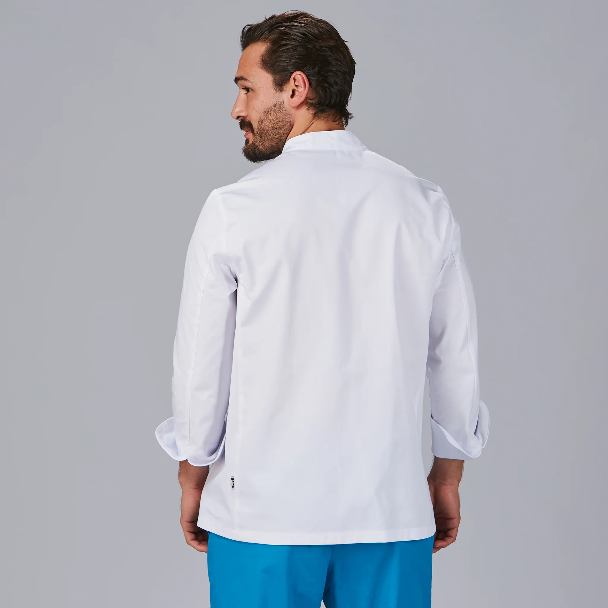CHAQUETA COCINA UNISEX M/L VELCRO - Image 4