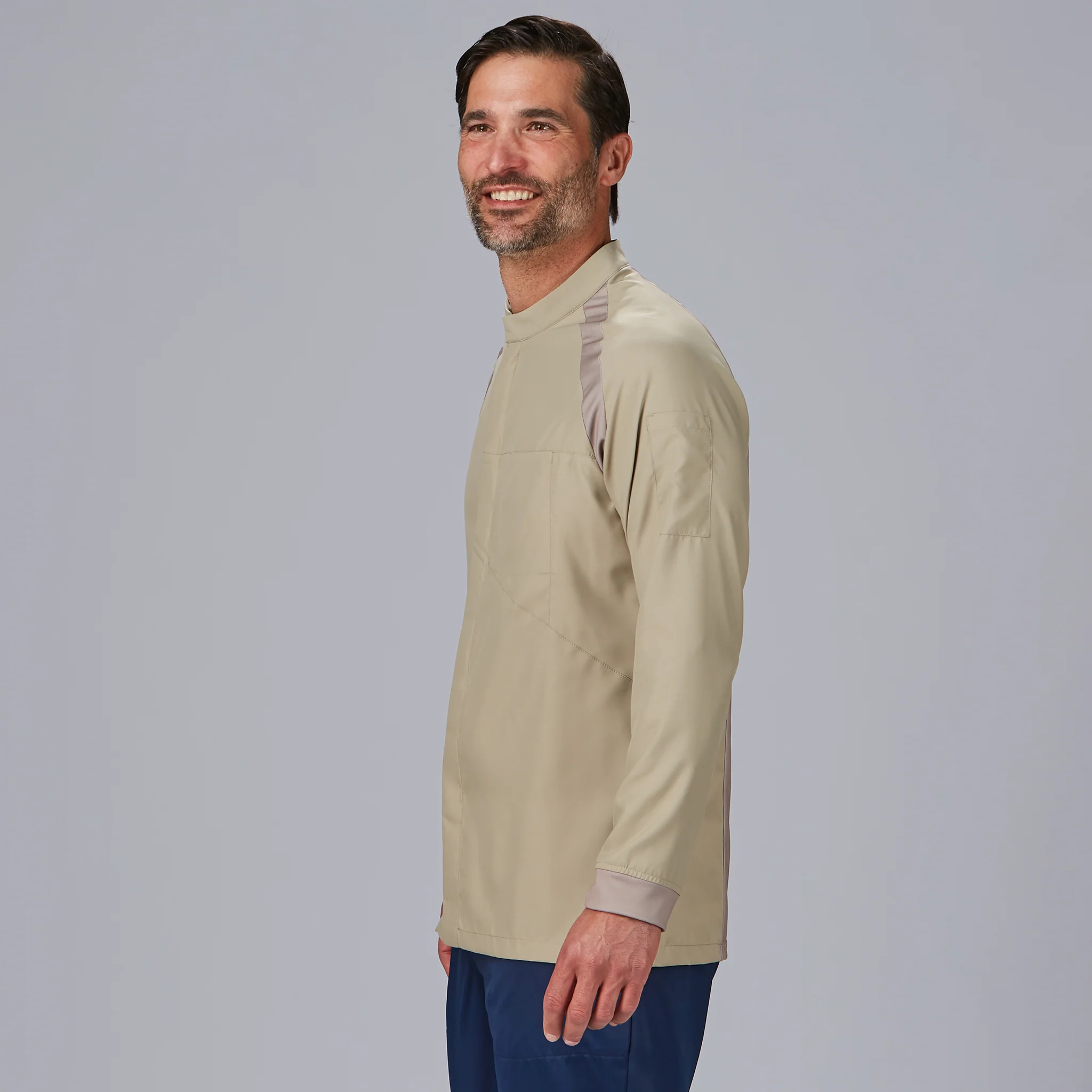 CHAQUETA COCINA UNISEX MANGA RANGLAN RUBIO - Image 10
