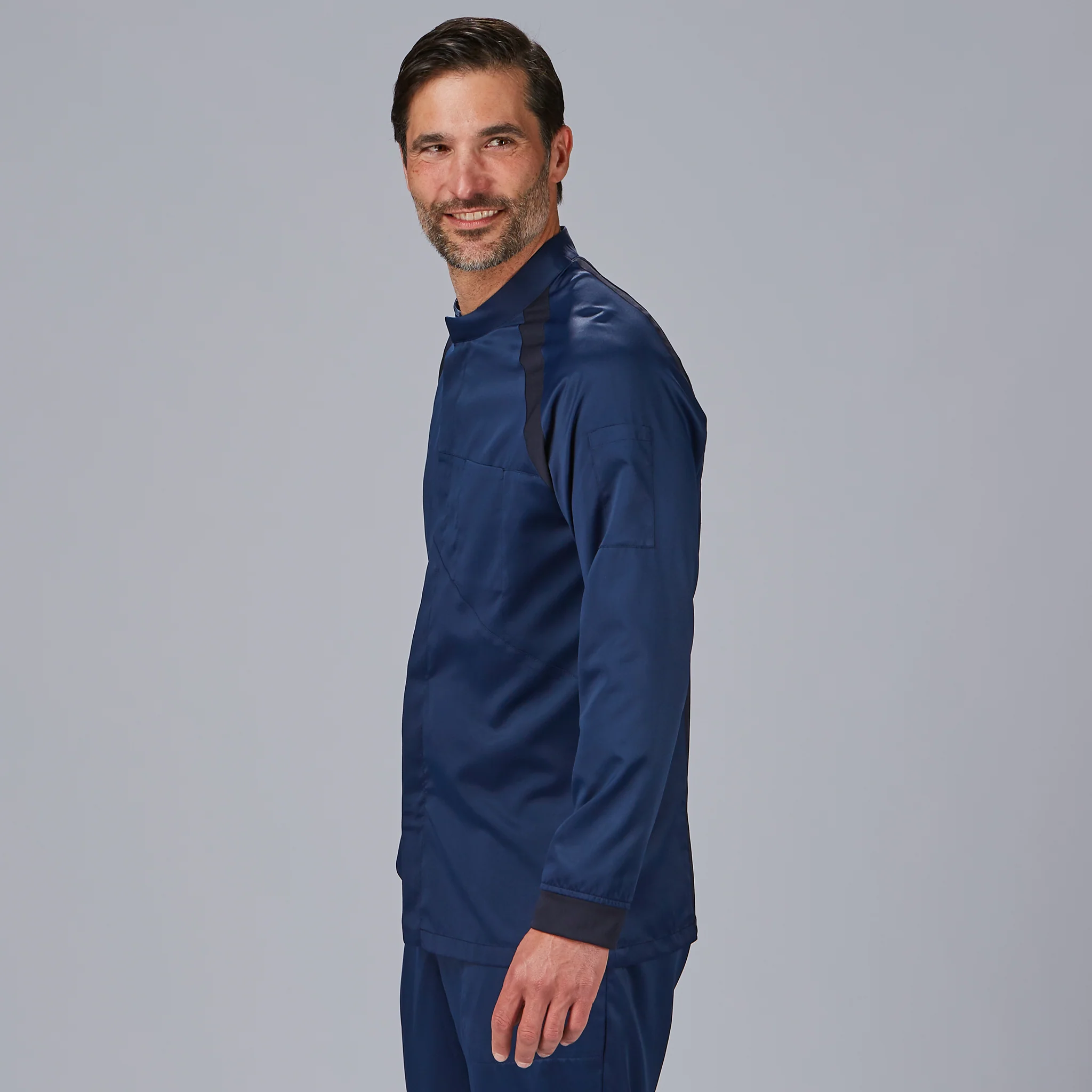 CHAQUETA COCINA UNISEX MANGA RANGLAN RUBIO - Image 17