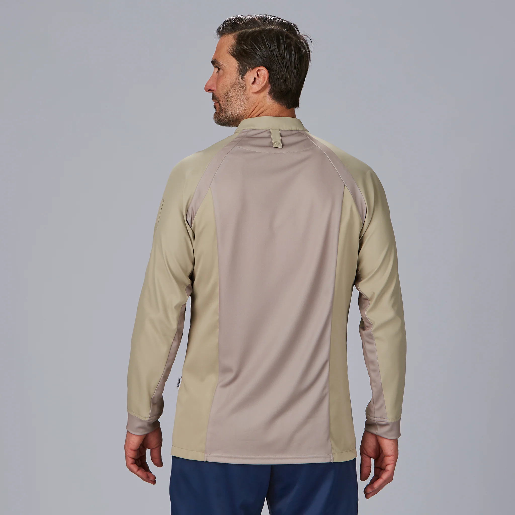 CHAQUETA COCINA UNISEX MANGA RANGLAN RUBIO - Image 9