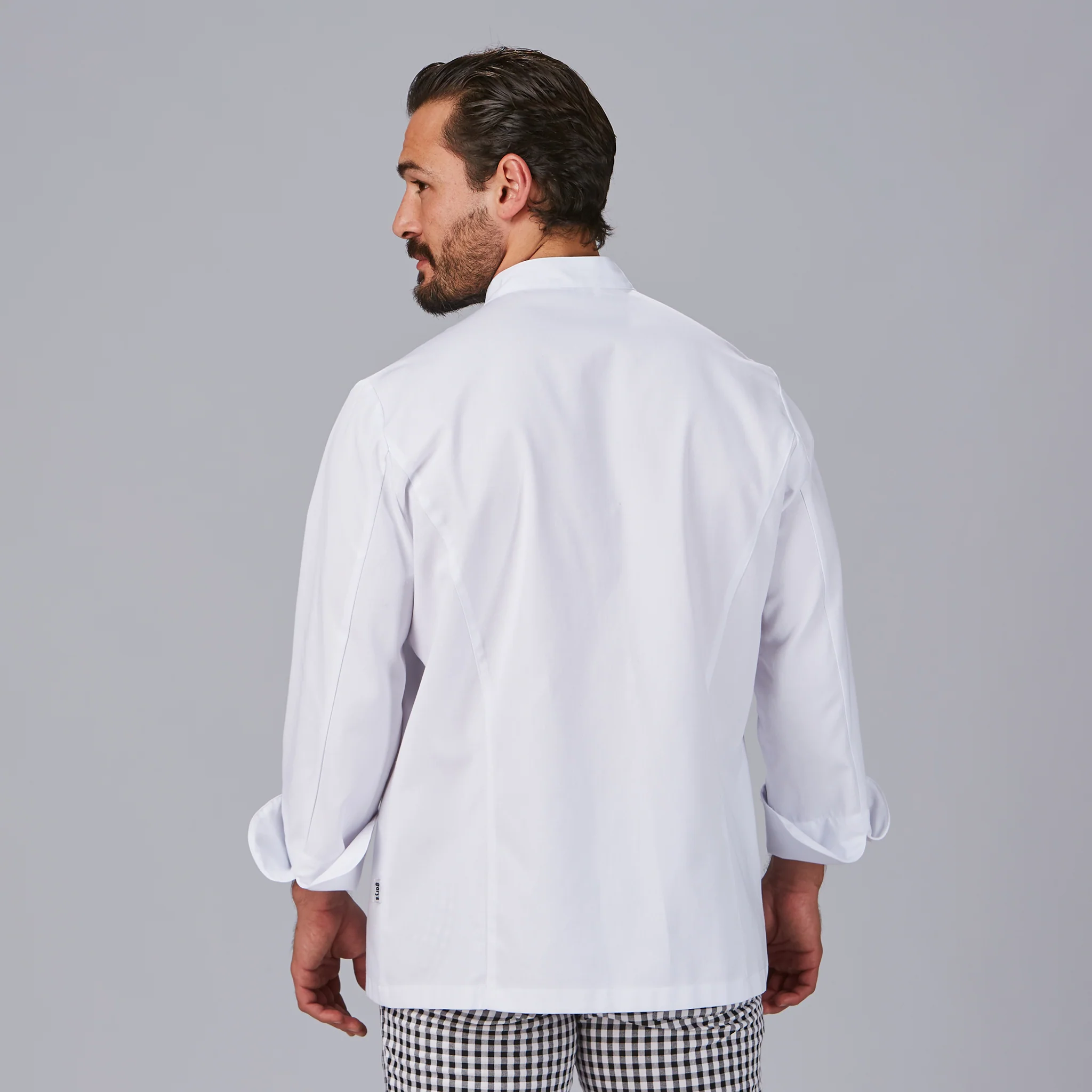 CHAQUETA COCINA UNISEX NAPOLES ANTIMANCHAS (TEFLON) M/L - Image 3