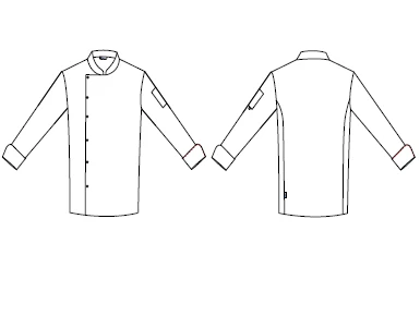 CHAQUETA COCINA UNISEX ORTIZ - Image 10