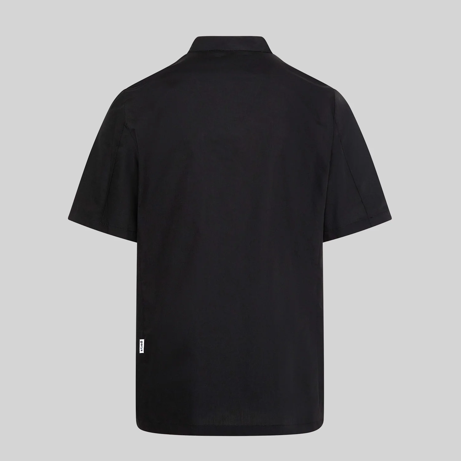 CHAQUETA COCINA UNISEX POPELIN FINO NEGRO M/C - Image 6