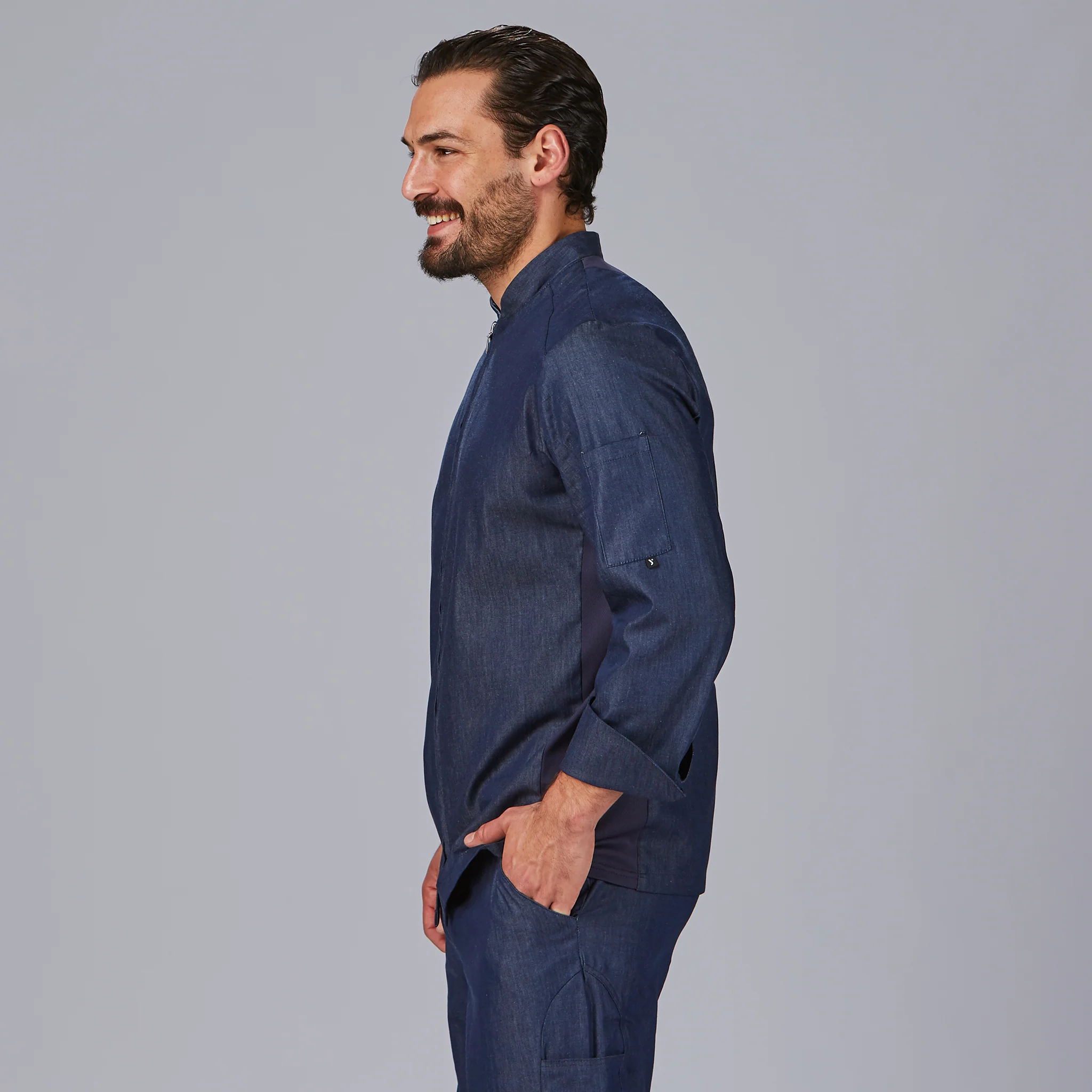 CHAQUETA COCINA UNISEX SANTANA - Image 3