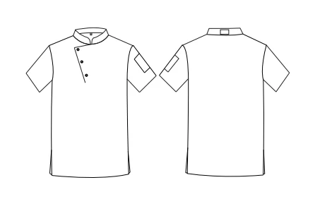 CHAQUETA COCINA UNISEX TANATOS - Image 5