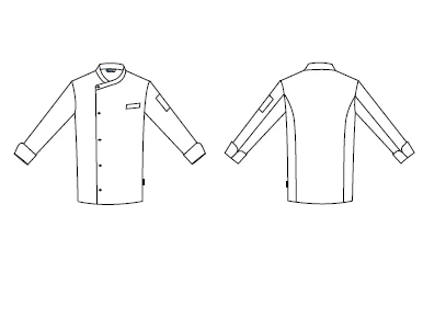 CHAQUETA COCINA UNISEX TERAMO - Image 27