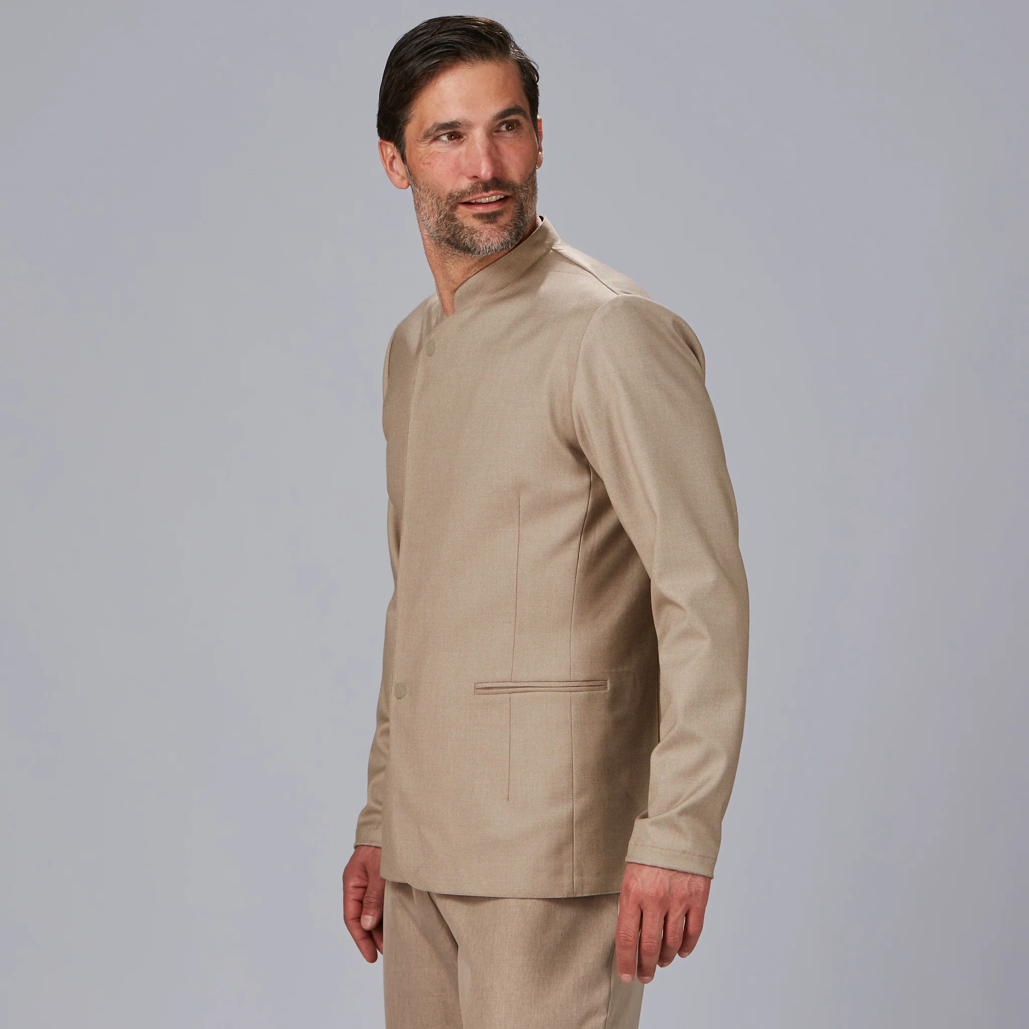 CHAQUETA HOMBRE CUELLO MAO ALCALA - Image 4