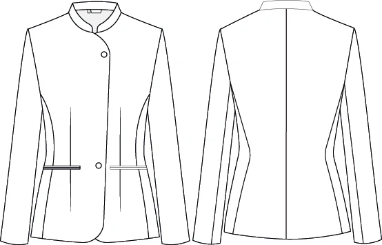 CHAQUETA MUJER CUELLO MAO BALSEIRO - Image 6