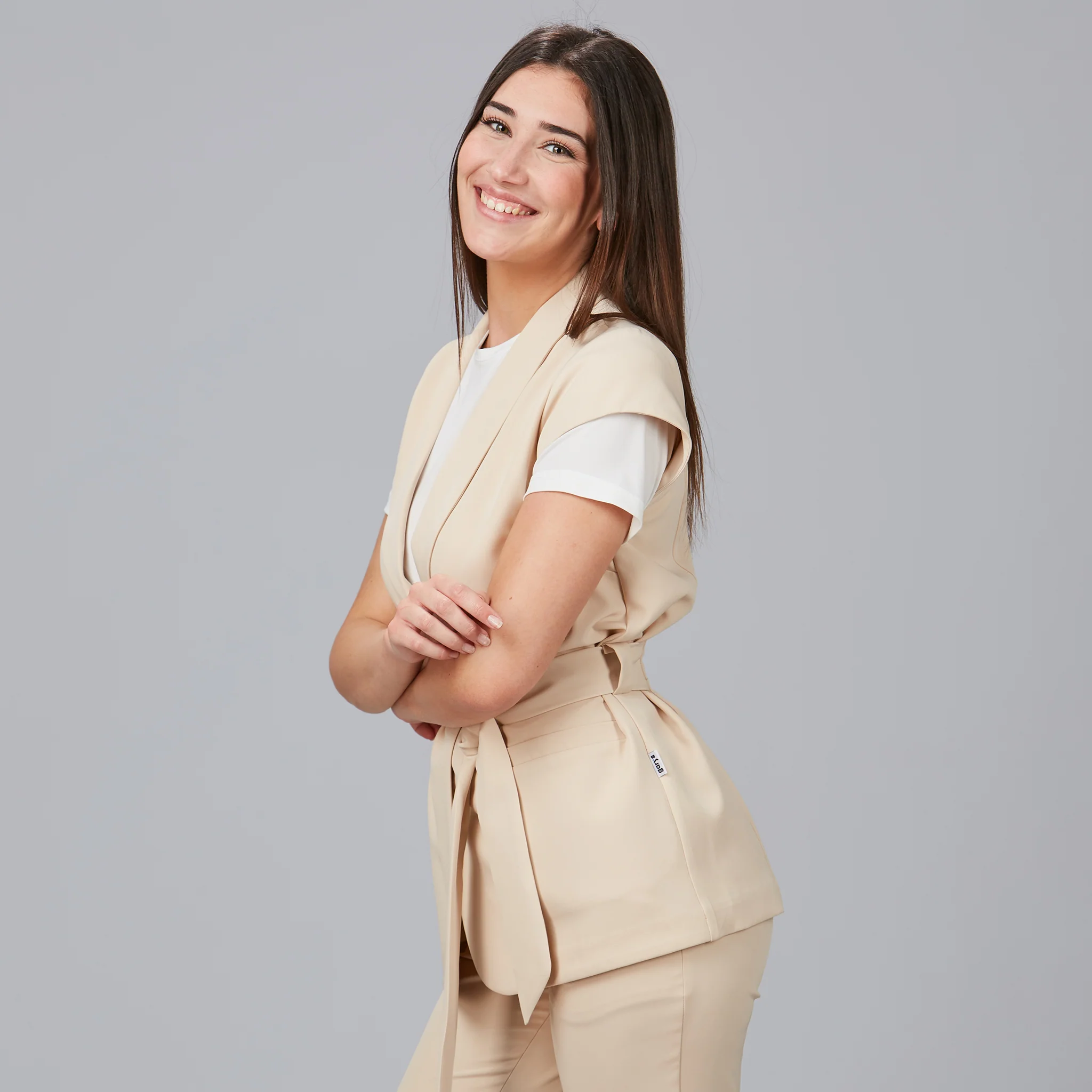 CHAQUETA MUJER CUELLO SMOKING MELI - Image 10