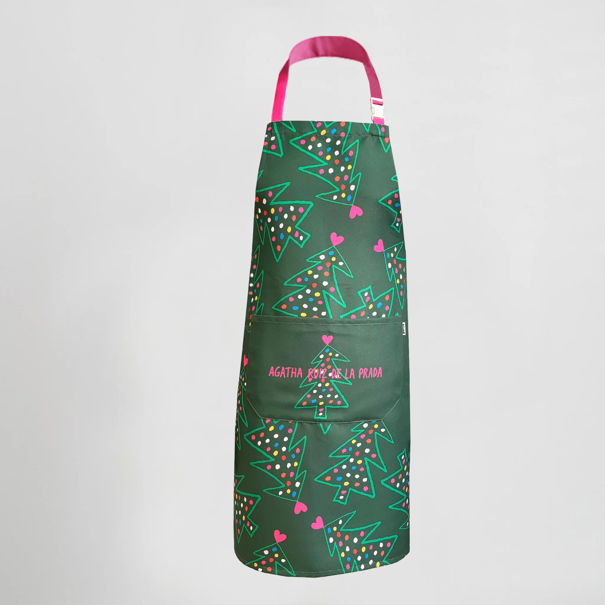DELANTAL AGATHA NAVIDAD 80X68 CM - Image 3