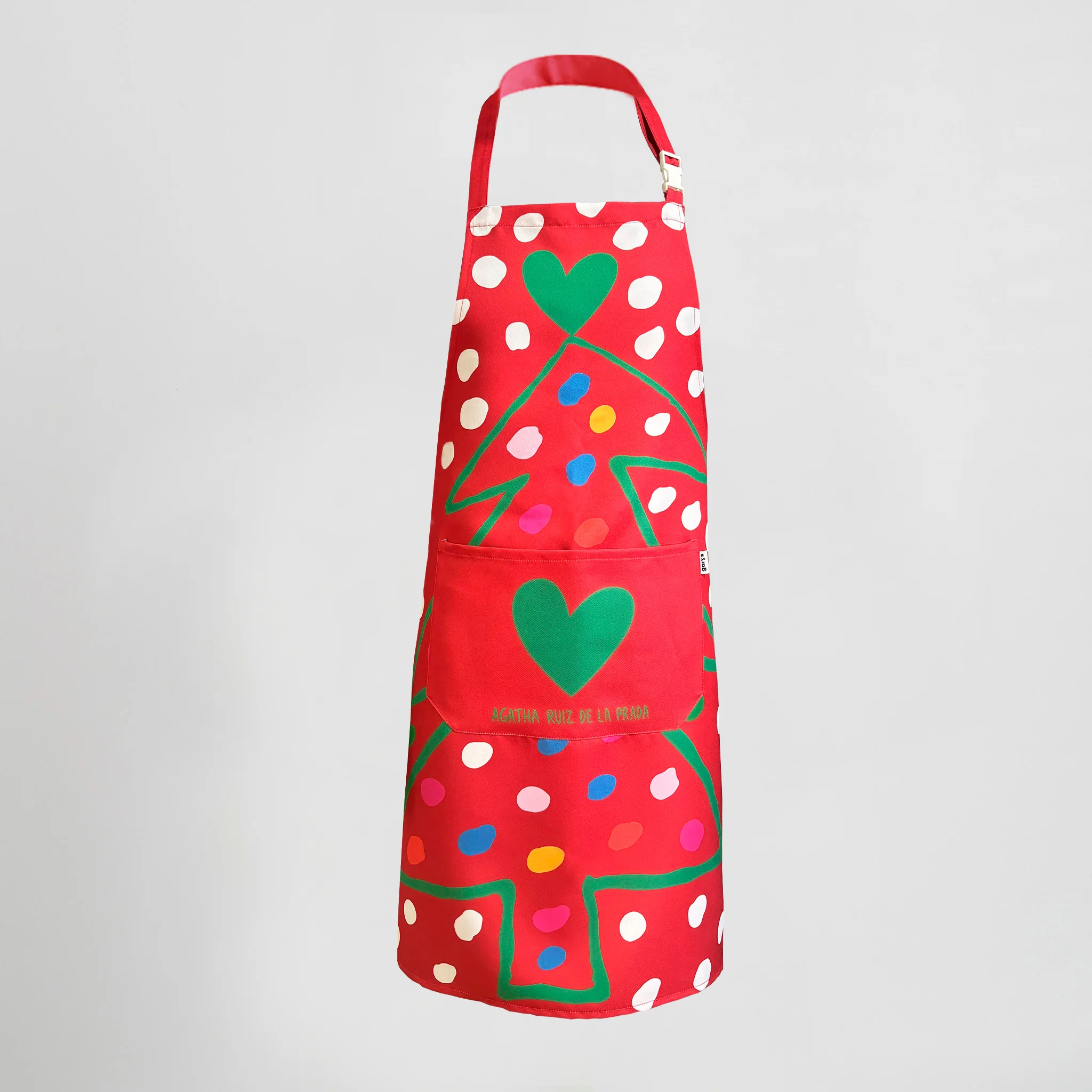 DELANTAL AGATHA NAVIDAD 80X68 CM - Image 5