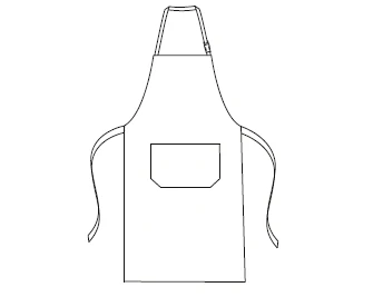 DELANTAL AGATHA NAVIDAD 80X68 CM - Image 6