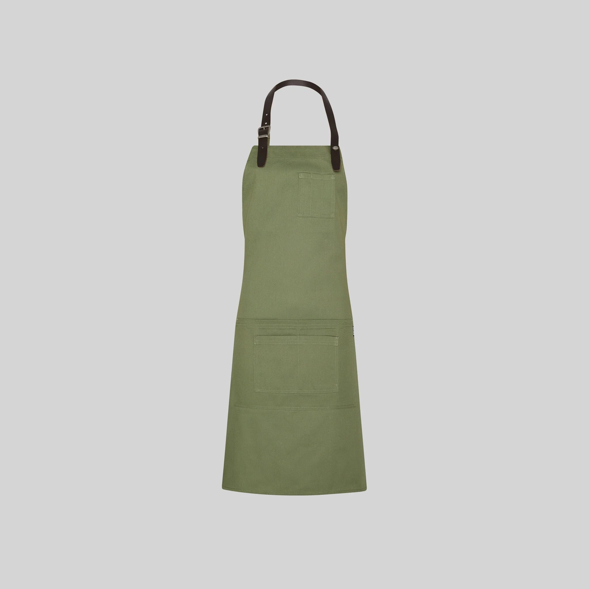 DELANTAL CON PETO CINTA DE CUERO 72X80 CM - Image 9