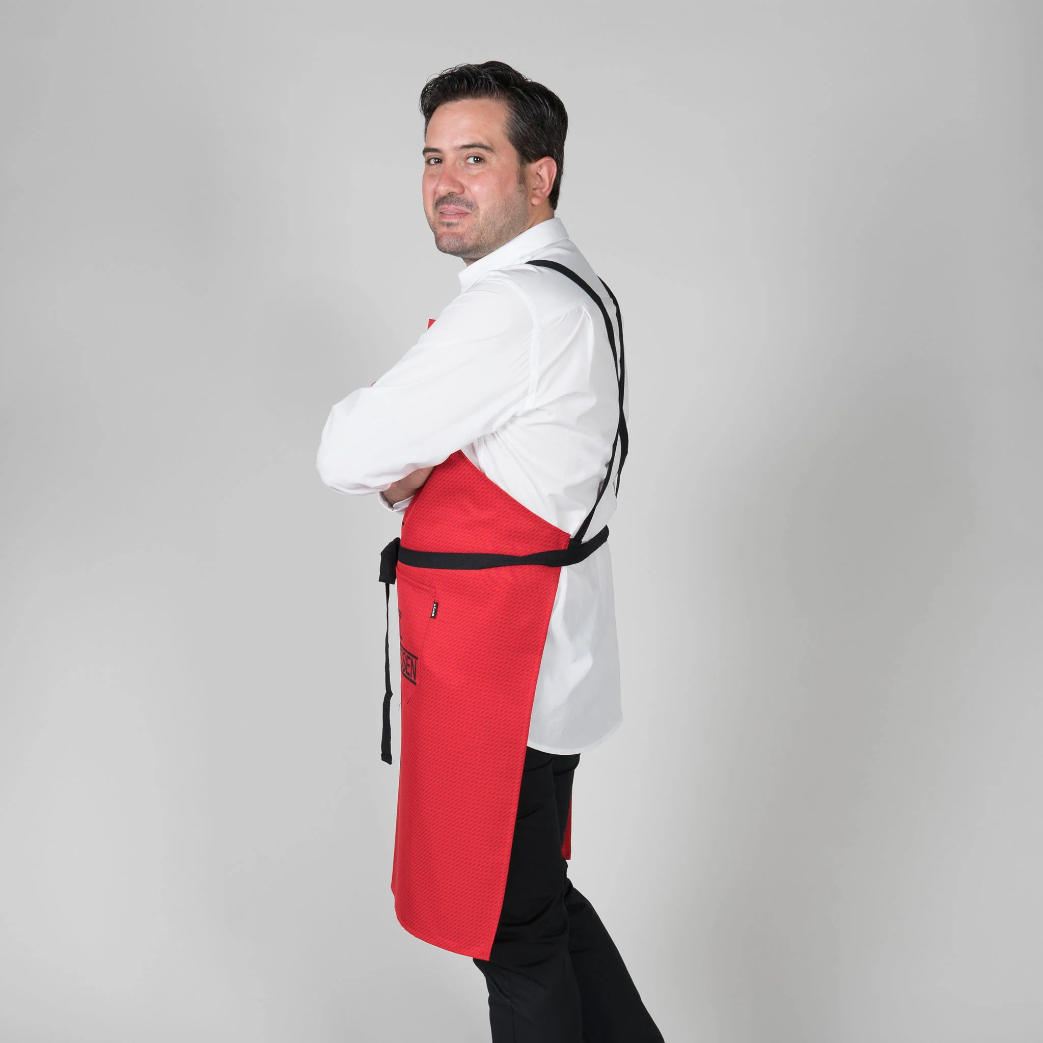 DELANTAL CON PETO GOURMET ESTAMPADO 92X75 CM - Image 10