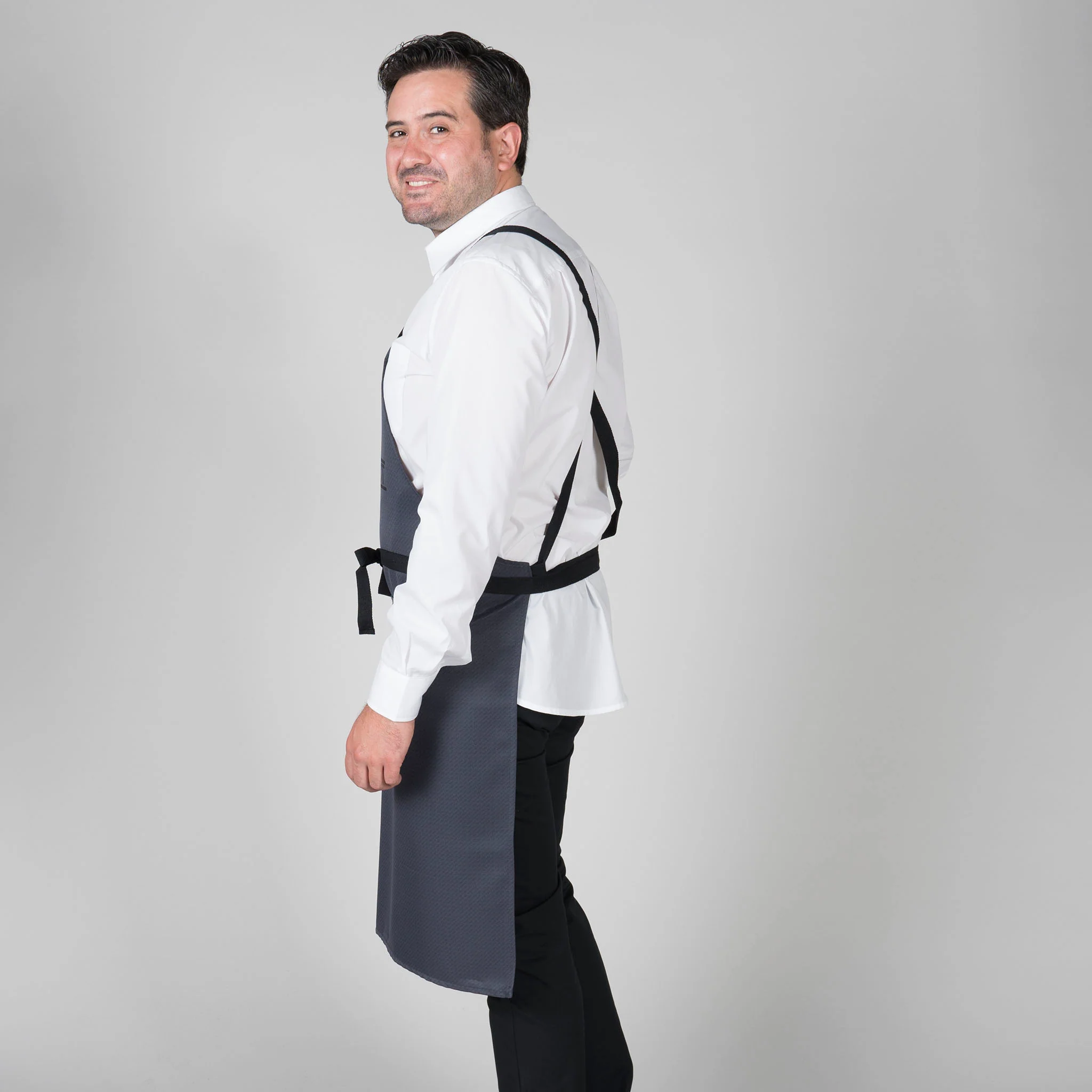 DELANTAL CON PETO GOURMET ESTAMPADO 92X75 CM - Image 7
