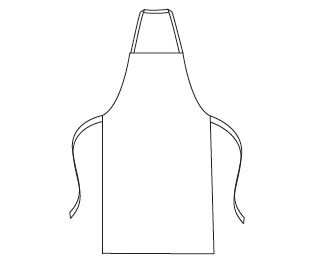 DELANTAL CON PETO SARGA 90X75 CM - Image 32