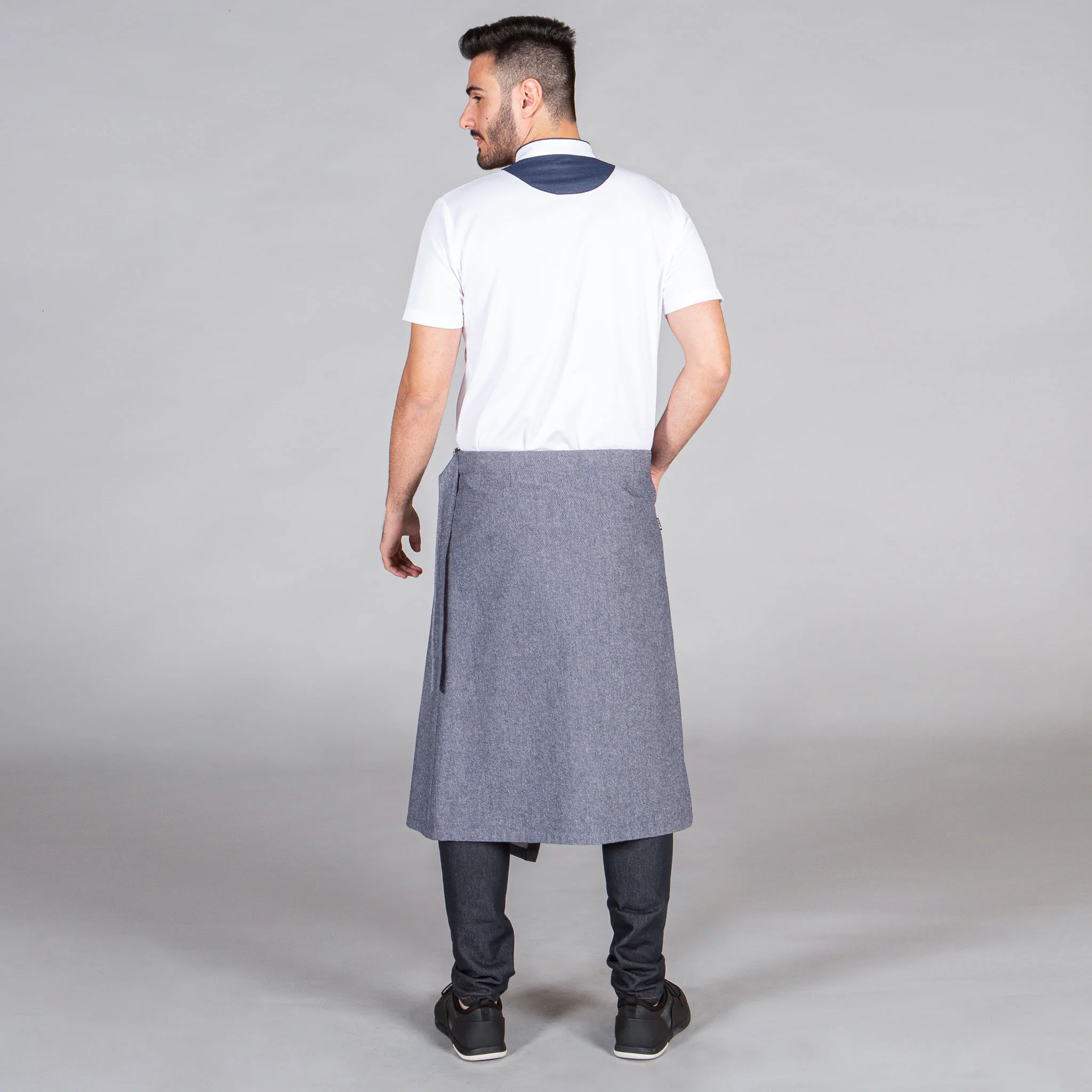 DELANTAL FRANCES CON HEBILLA - Image 3