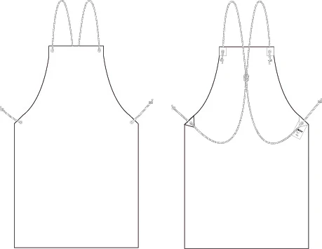 DELANTAL P.V.C. (RIGIDO) 110X85 CM - Image 6