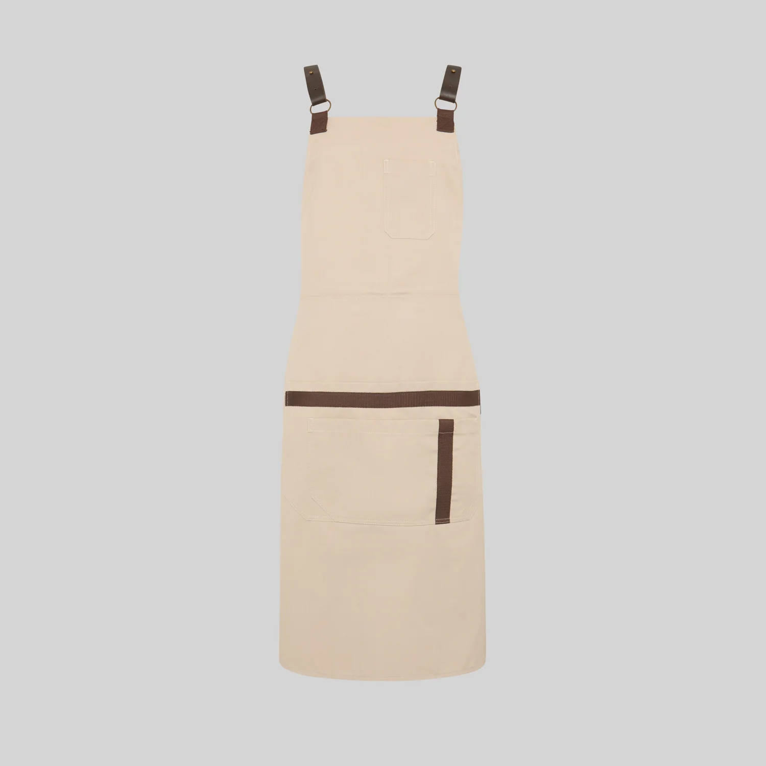 DELANTAL PETO HERRAJES EN PIEL 88X74 CM - Image 6