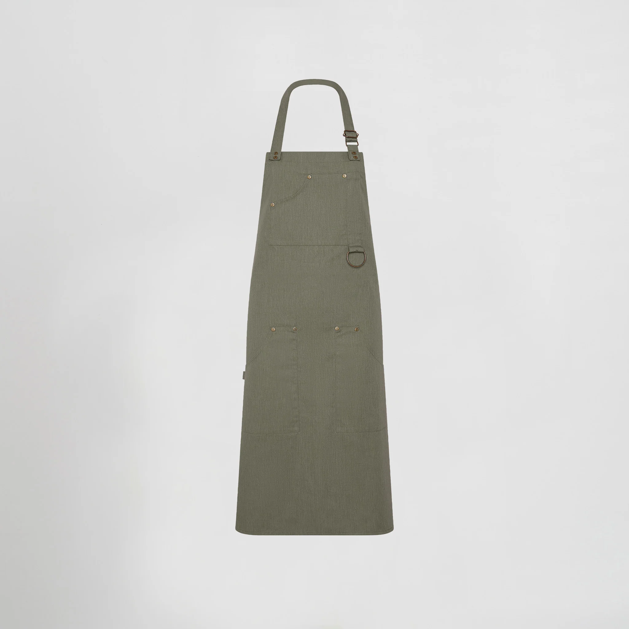 DELANTAL PETO REMACHES SARGA RECICLADA 86X74 CM - Image 3