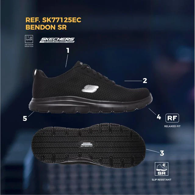 FLEX ADVANTAGE SR - BENDON SKECHERS HOMBRE - Image 12