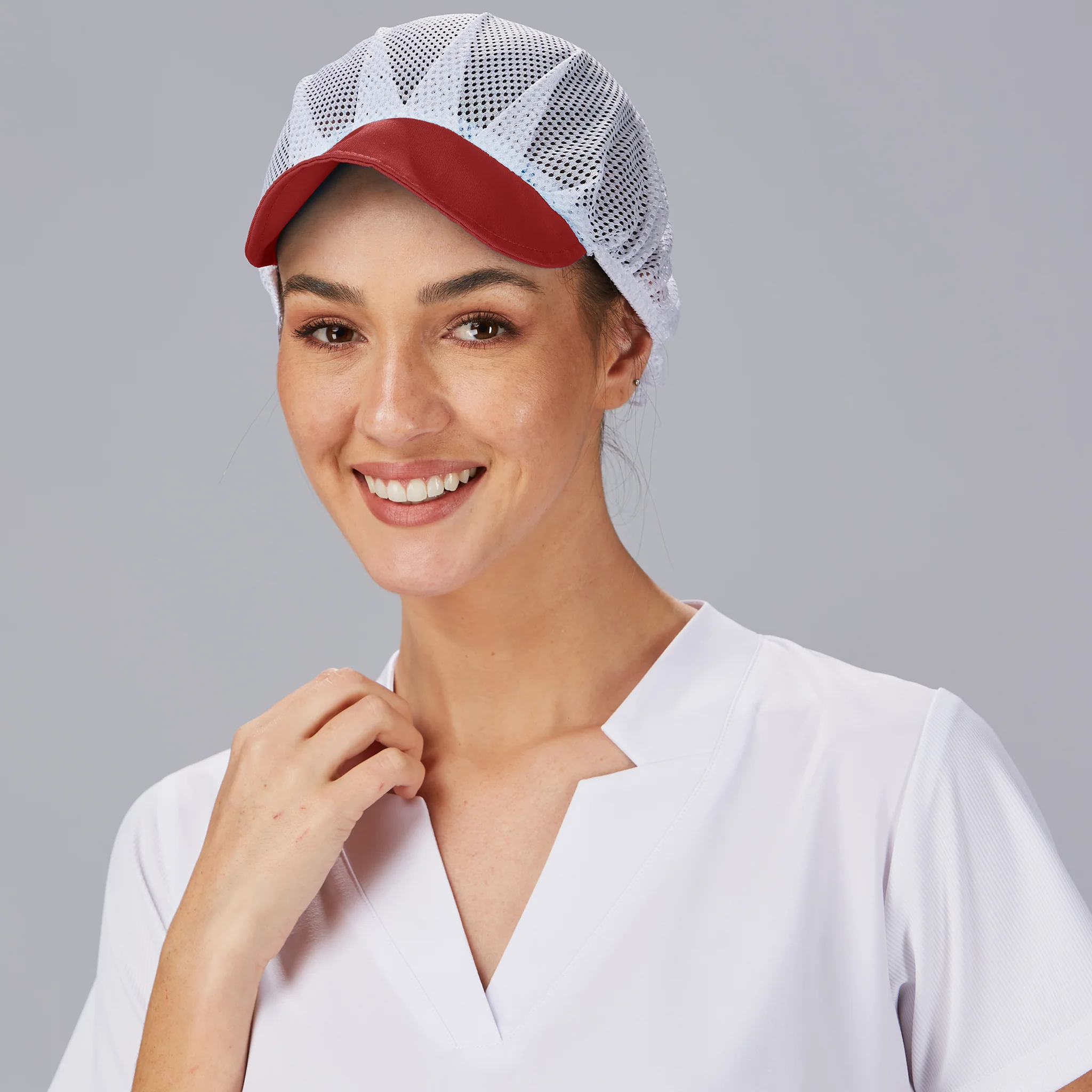 GORRA UNISEX REJILLA VISERA COLOR (PAQ. 10 UNID) - Image 8
