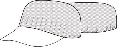 GORRA UNISEX REJILLA Y VISERA COLOR (PAQ. 10 UNID.) - Image 16