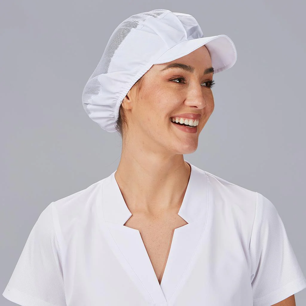 GORRA UNISEX REJILLA Y VISERA RIGIDA (PAQ. 10 UNID)