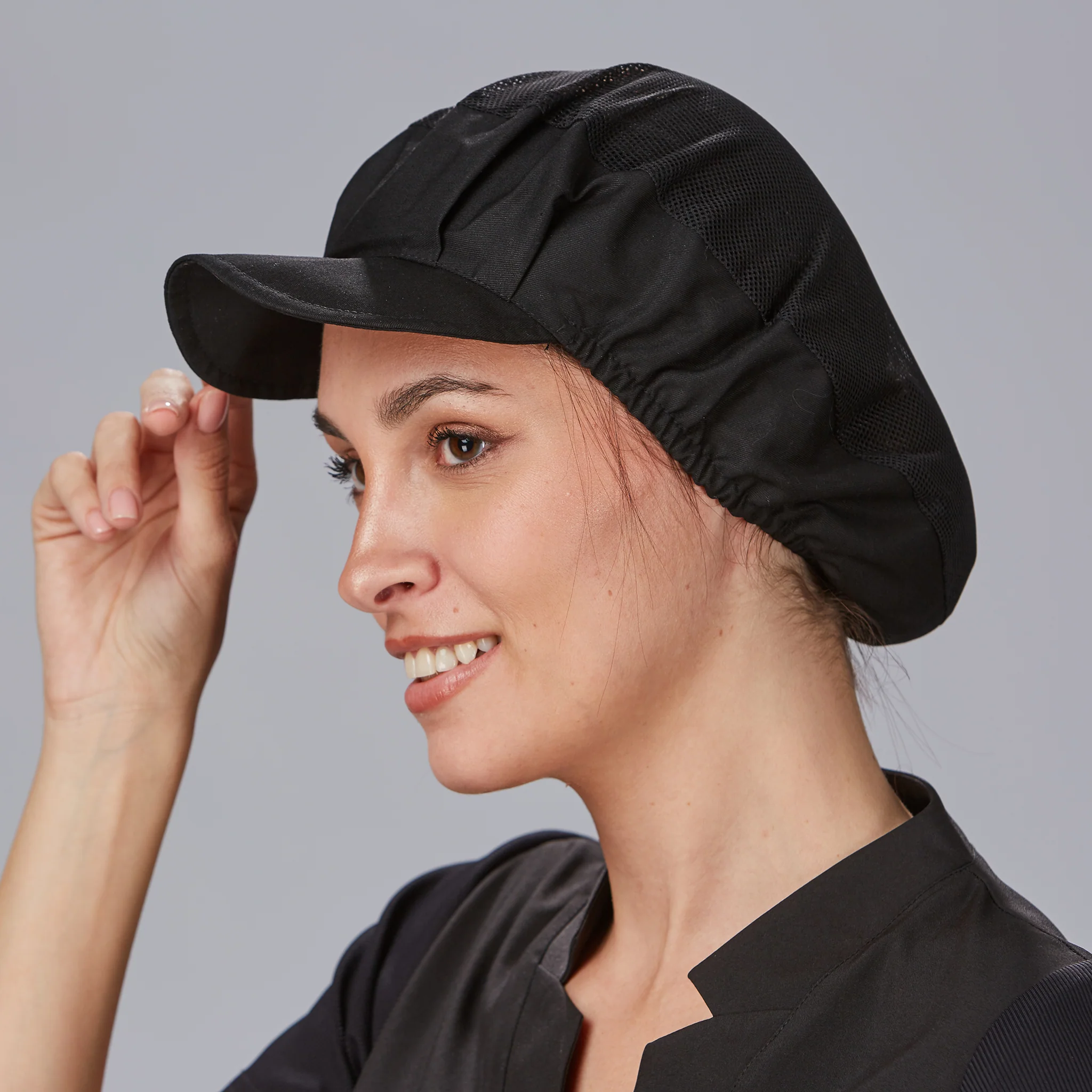 GORRA UNISEX REJILLA Y VISERA RIGIDA (PAQ. 10 UNID) - Image 4