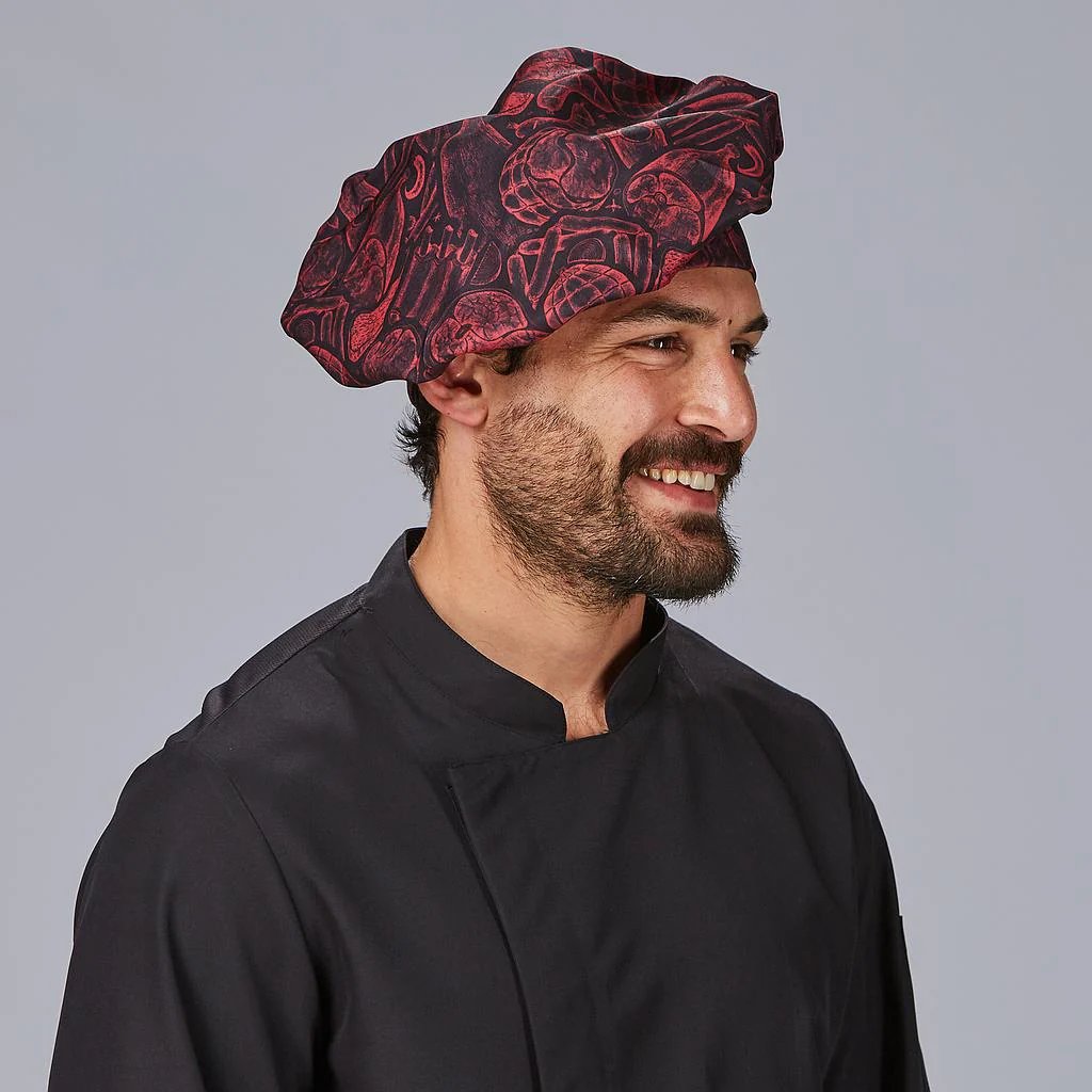 GORRO GRAN CHEF VELCRO ESTAMPADO - Image 2