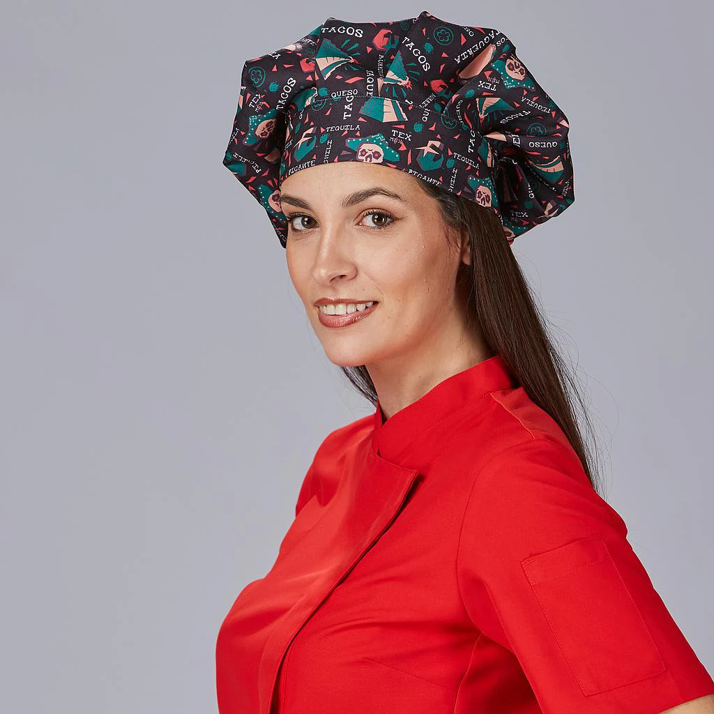 GORRO GRAN CHEF VELCRO ESTAMPADO - Image 4