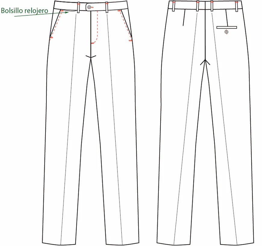 PANTALON HOMBRE SIN PINZAS WELFARE - Image 6