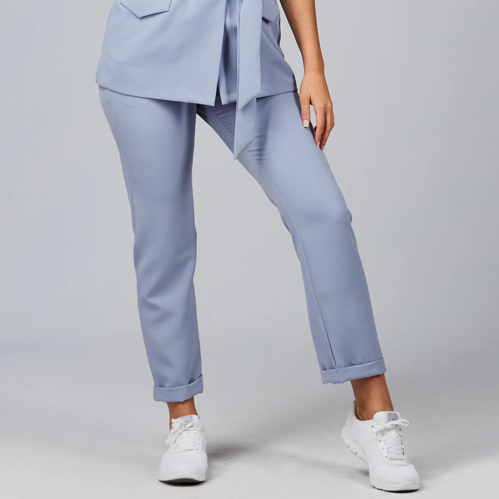 PANTALON MUJER BIELASTICO BAJO VUELTO - Image 12