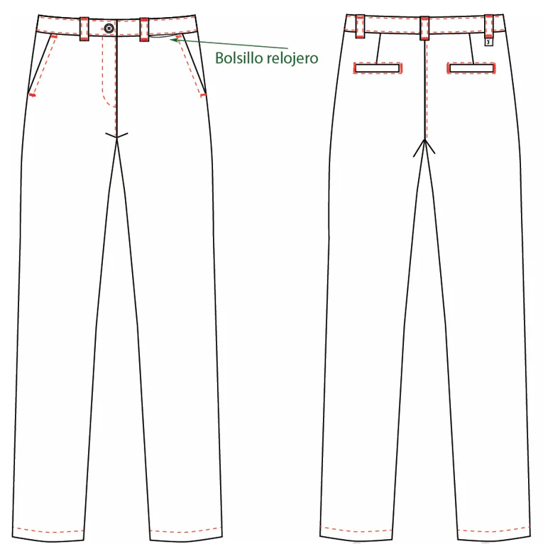 PANTALON MUJER CHINO MEETING - Image 12