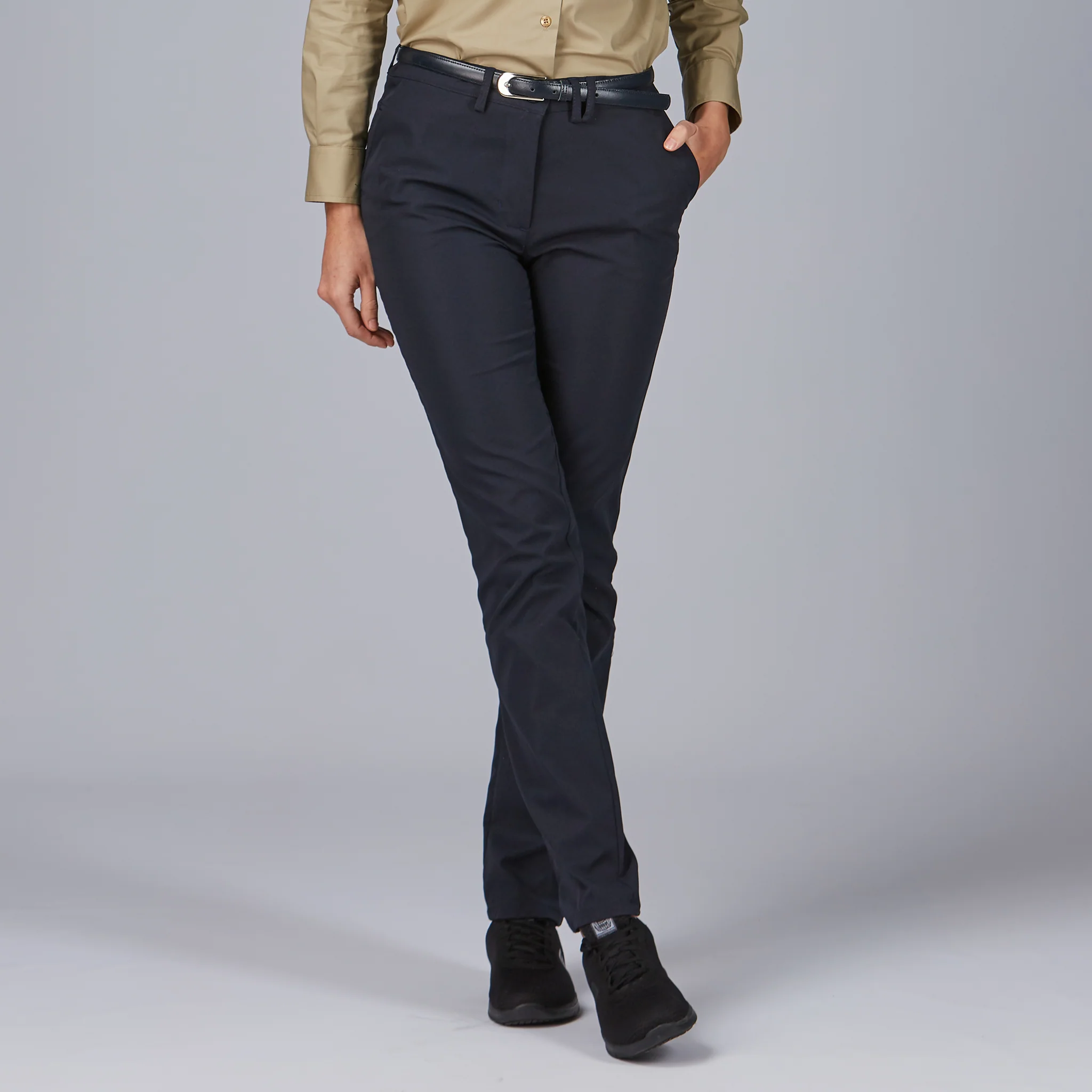 PANTALON MUJER CHINO T400 - Image 8