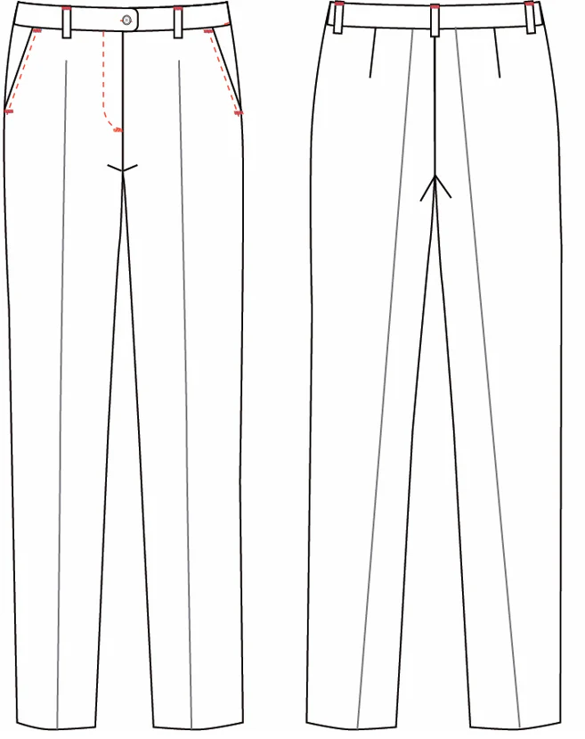 PANTALON MUJER CON BOLSILLOS TRIP - Image 6