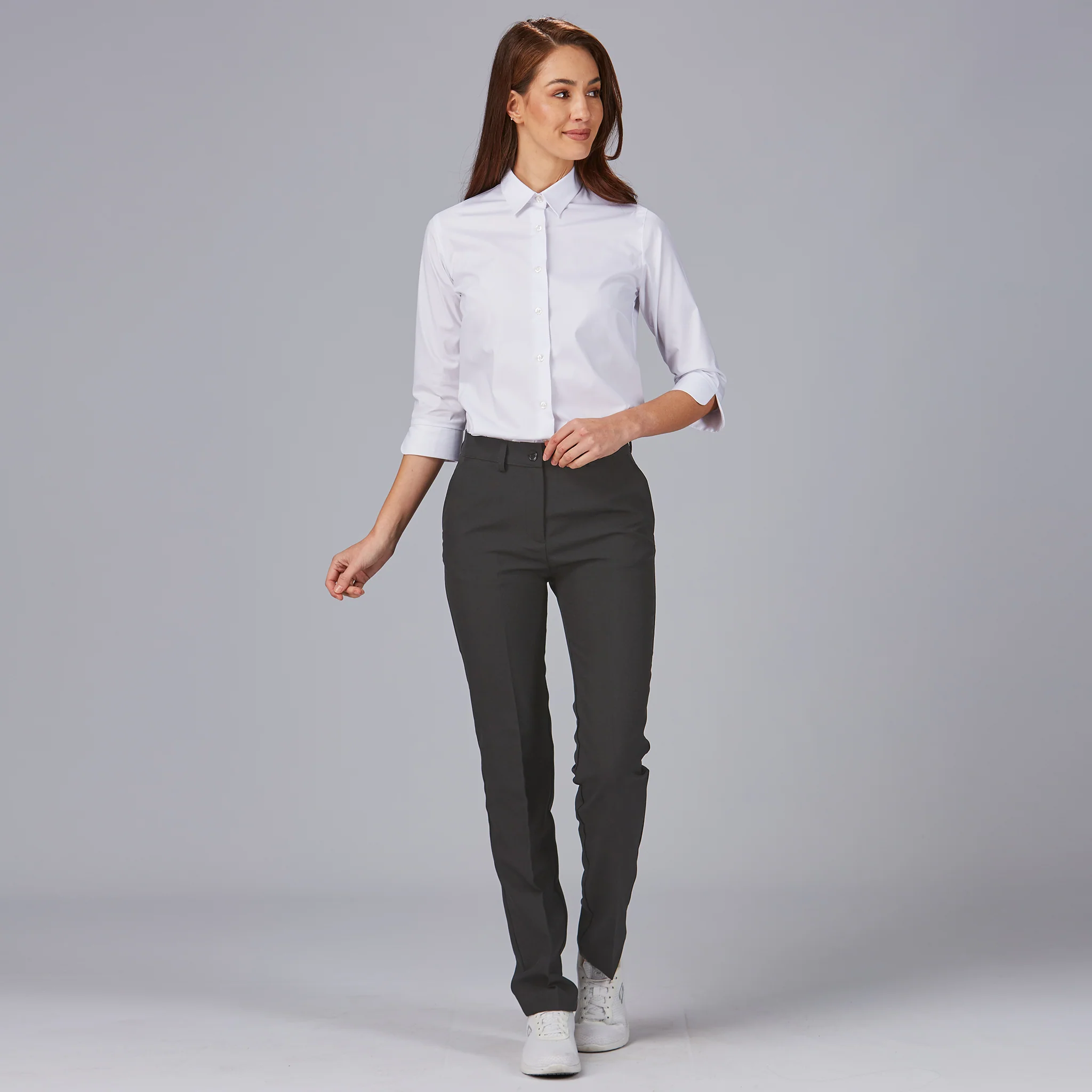 PANTALON MUJER PLANA POLIESTER BOLSILLO FRANCES - Image 7