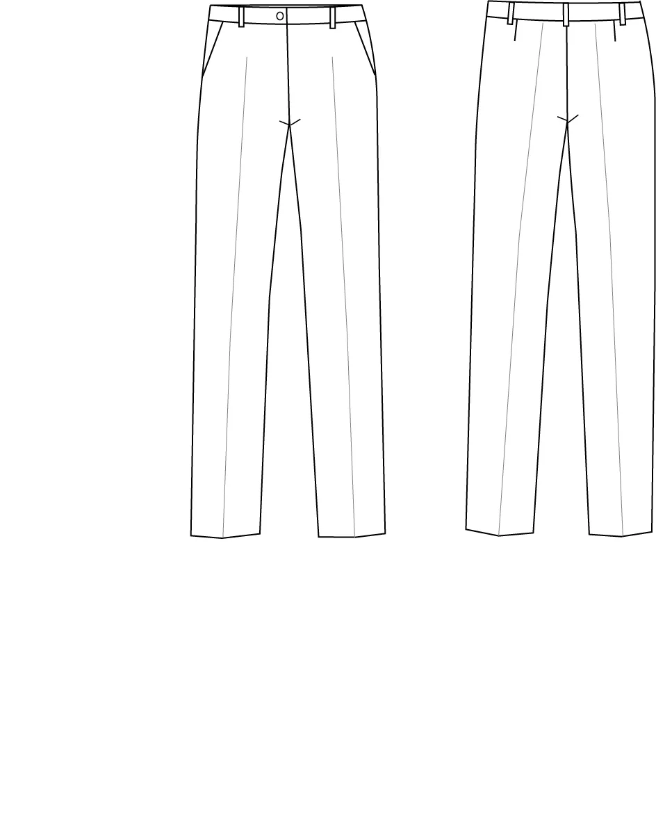 PANTALON MUJER PLANA POLIESTER BOLSILLO FRANCES - Image 8