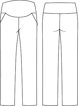 PANTALON PREMAMA MICROFIBRA - Image 5