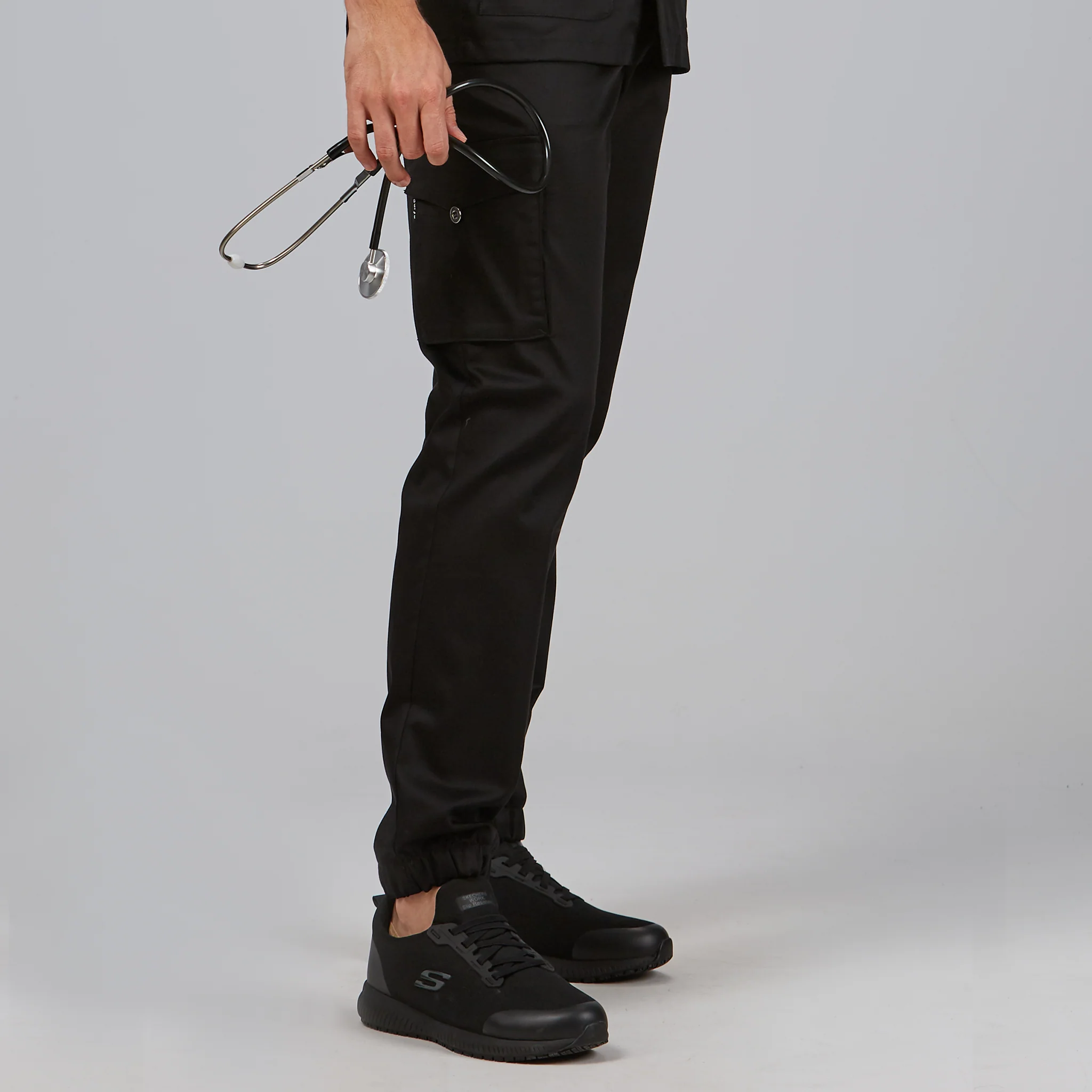 PANTALON UNISEX CREMALLERA SATEN ALGODON - Image 6