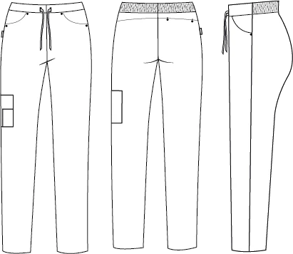 PANTALON UNISEX MULTIBOLSILLOS ELASTIK - Image 6
