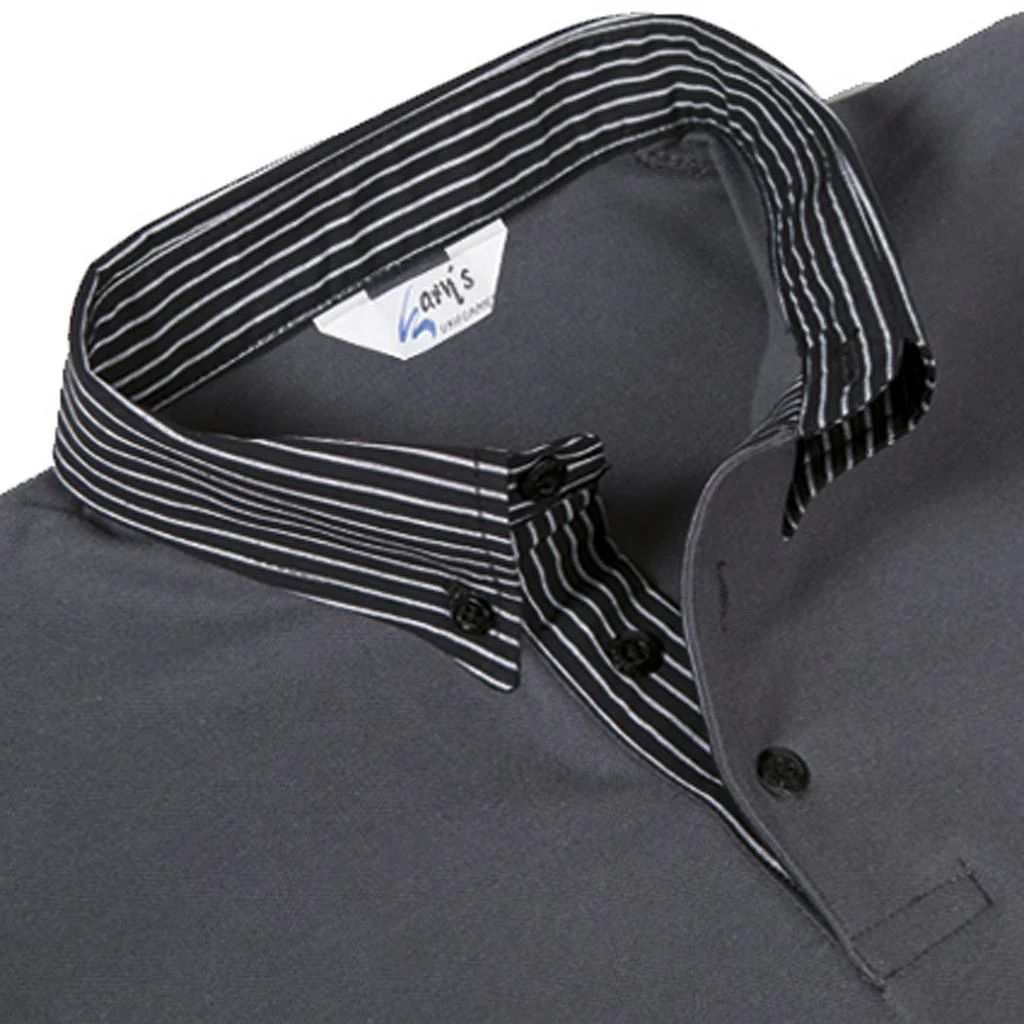 POLO GRIS MUJER M/C C/CAMISERO - Image 3