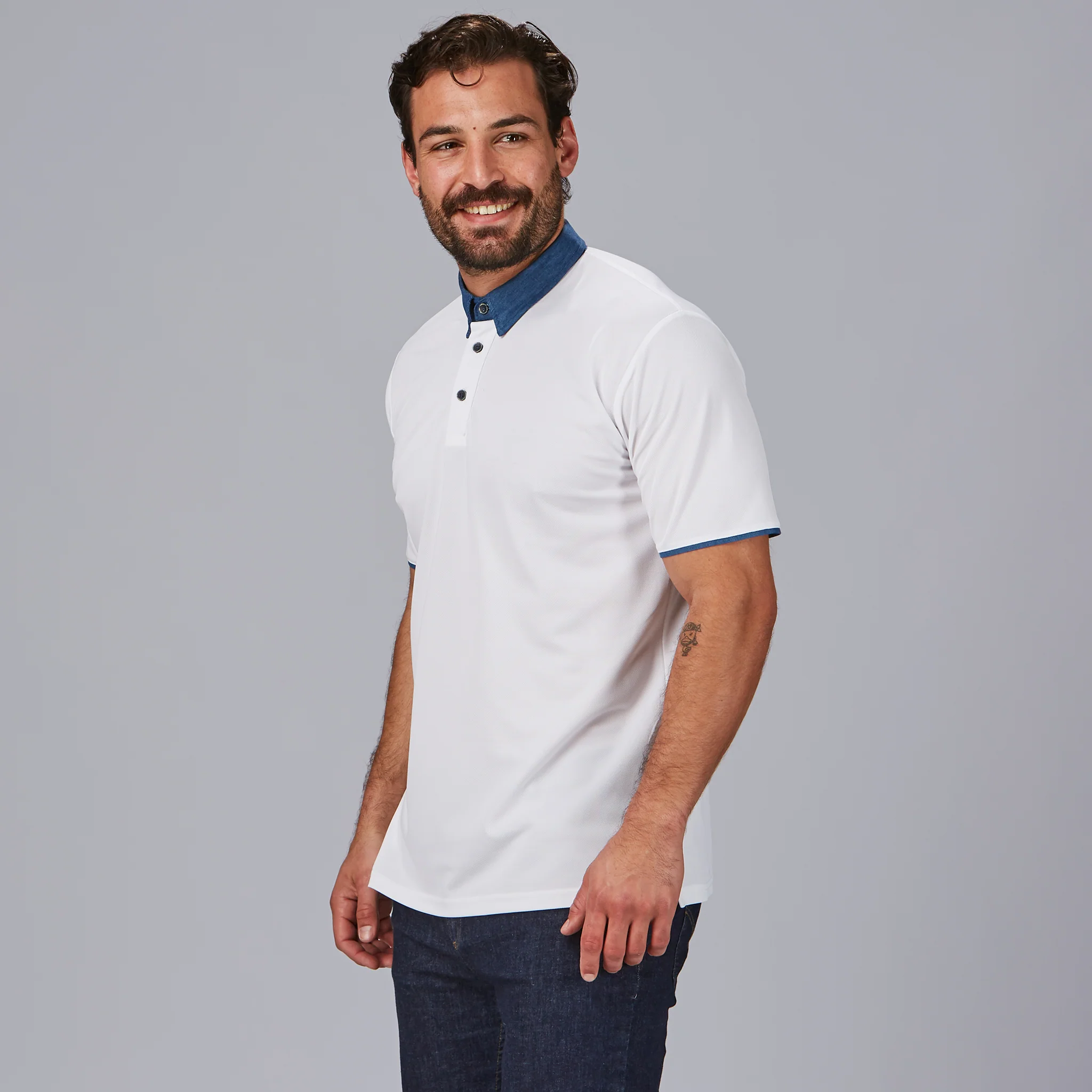 POLO HOMBRE CUELLO CAMISERO TEJANO - Image 4