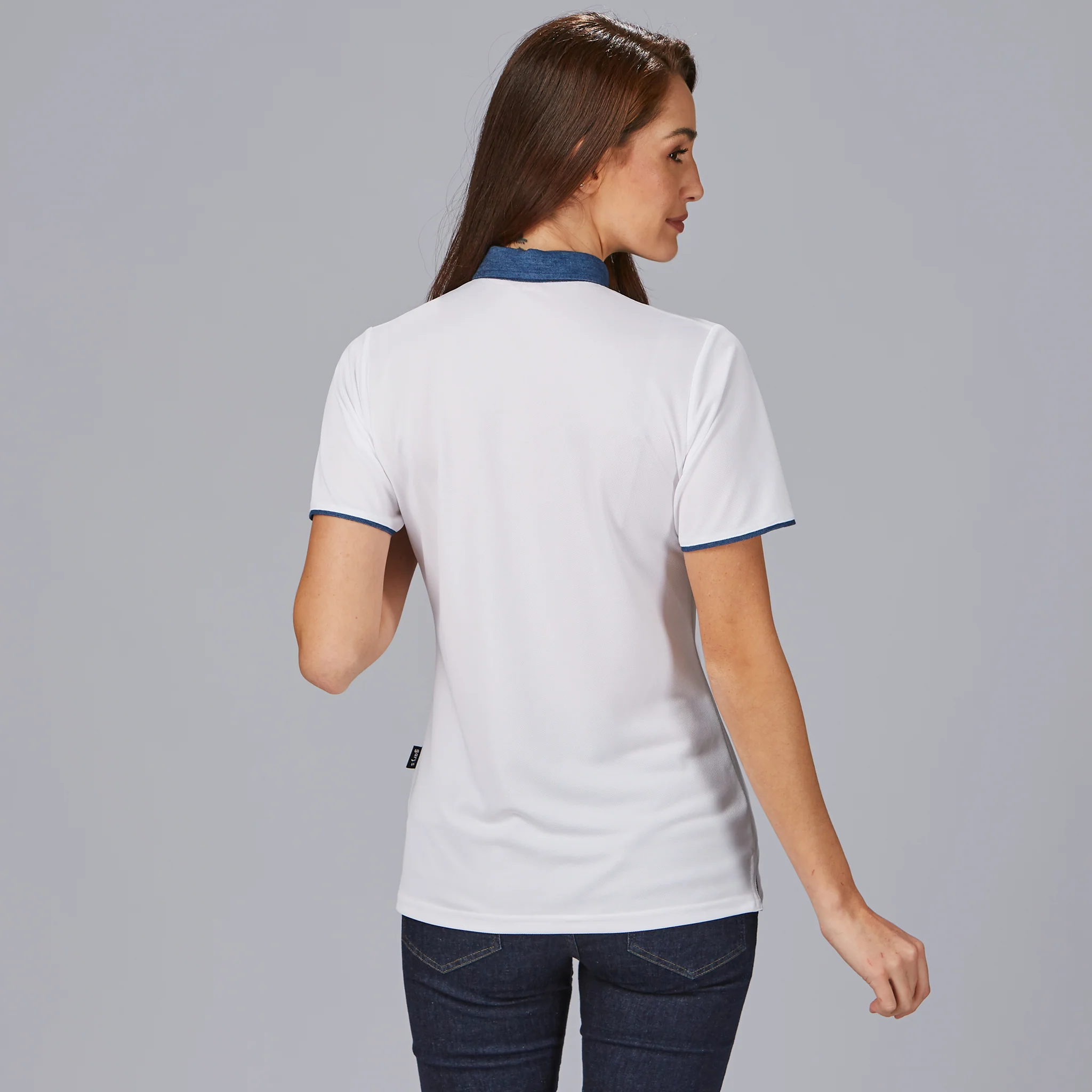 POLO MUJER CUELLO CAMISERO TEJANO - Image 3
